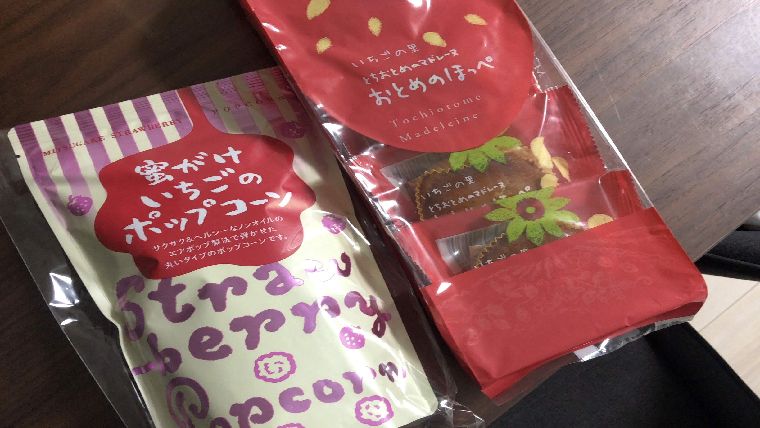 いちごの里が作った、栃木県で有名なとちおとめを使ったお菓子